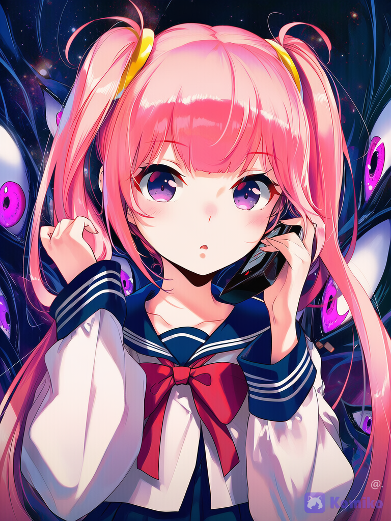 yea just casually talking on the phone while eyes just stare at me =)
