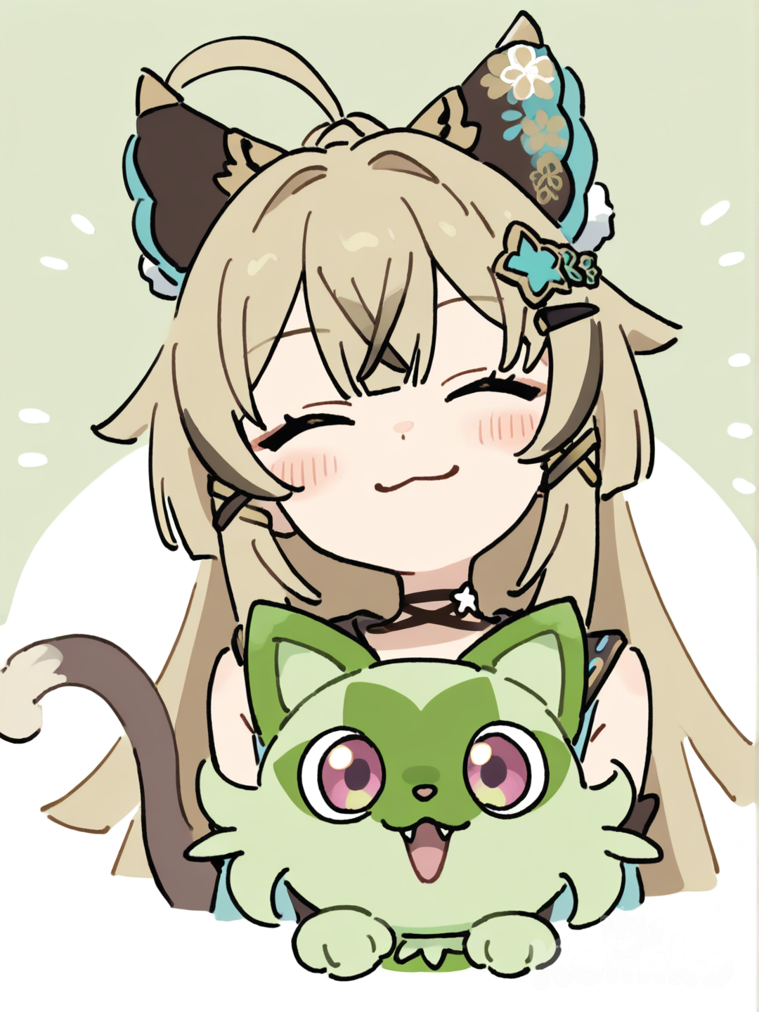 Grass cats