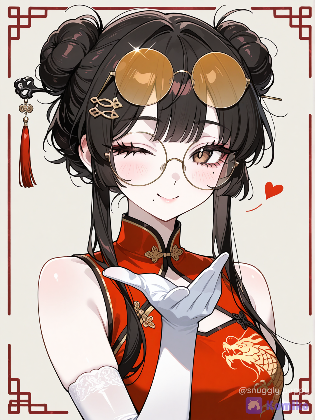 Double bun