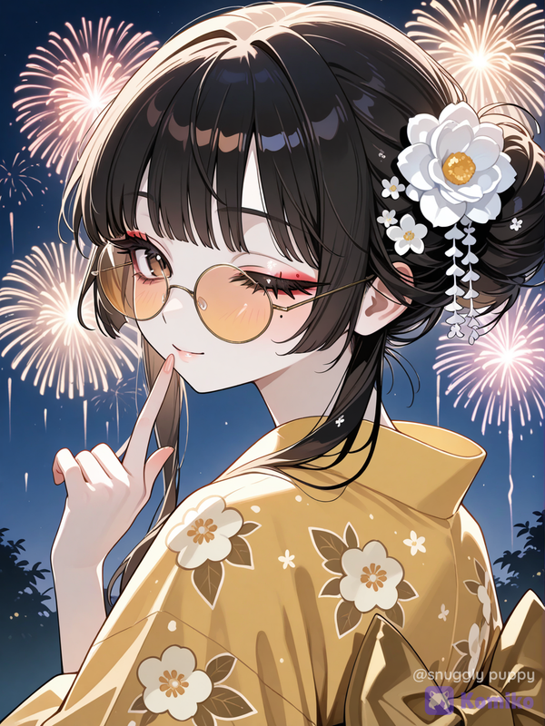 Japanese summer festival