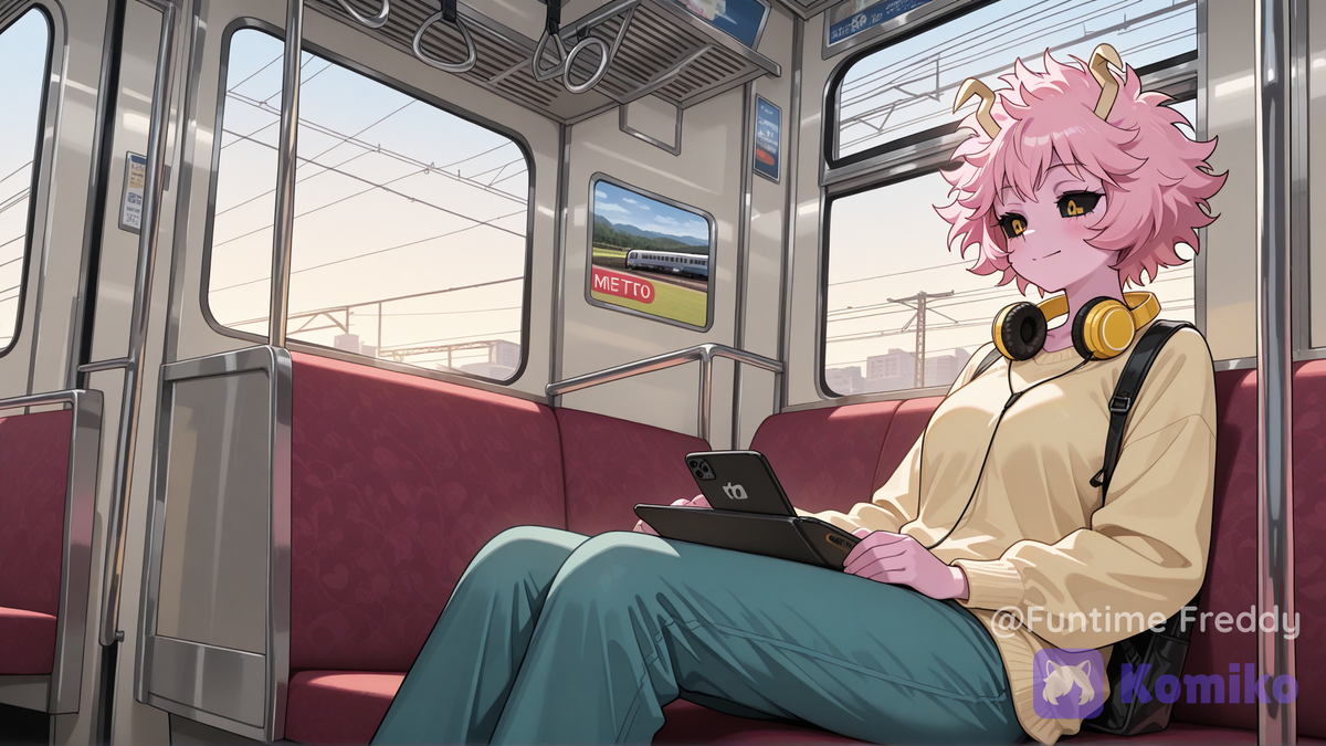 Mina is chlling