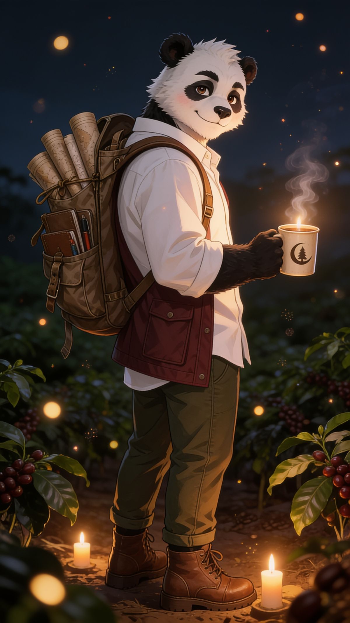 The private coffee plantation
