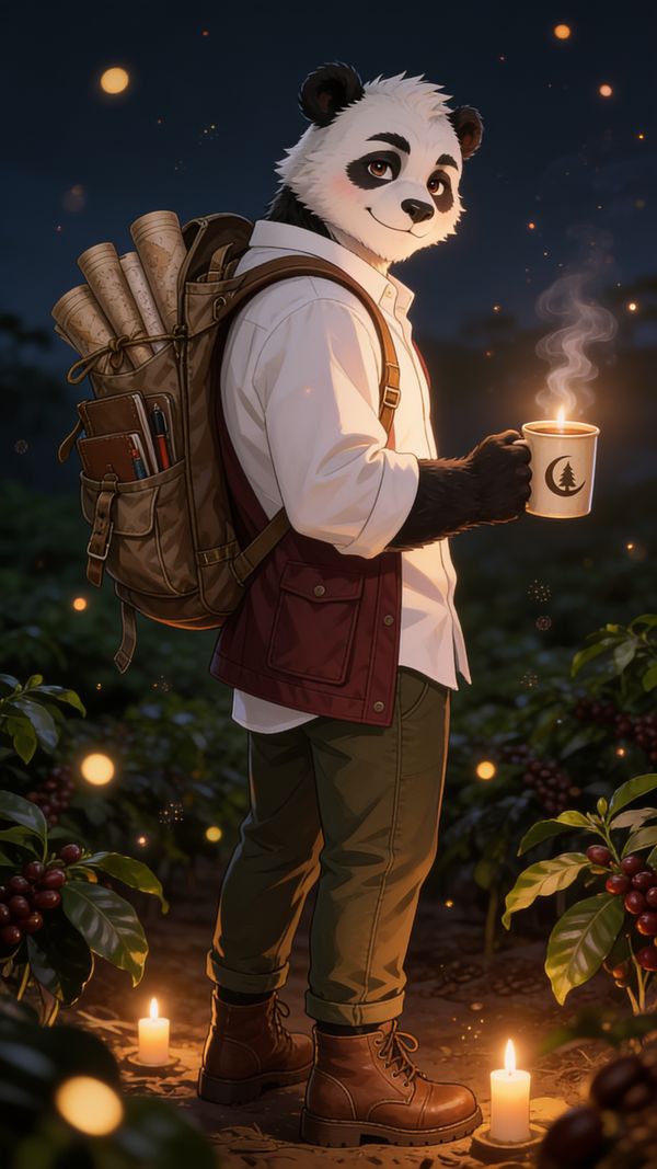 The private coffee plantation