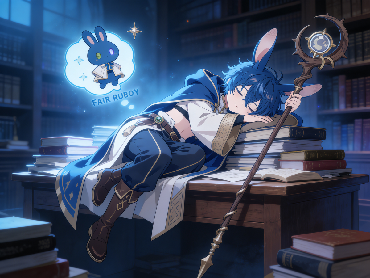 Sleepy Bunny