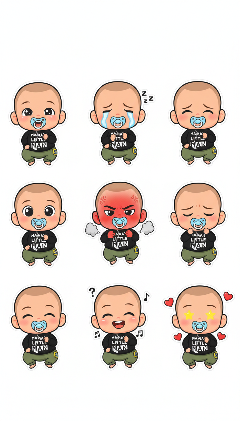 Baby sticker 