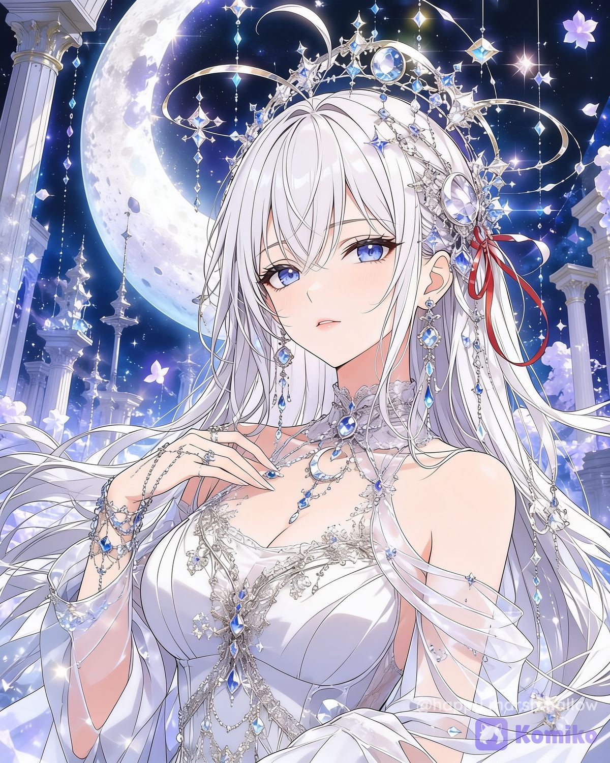Moonlit Crystal Queen 🌙💎
