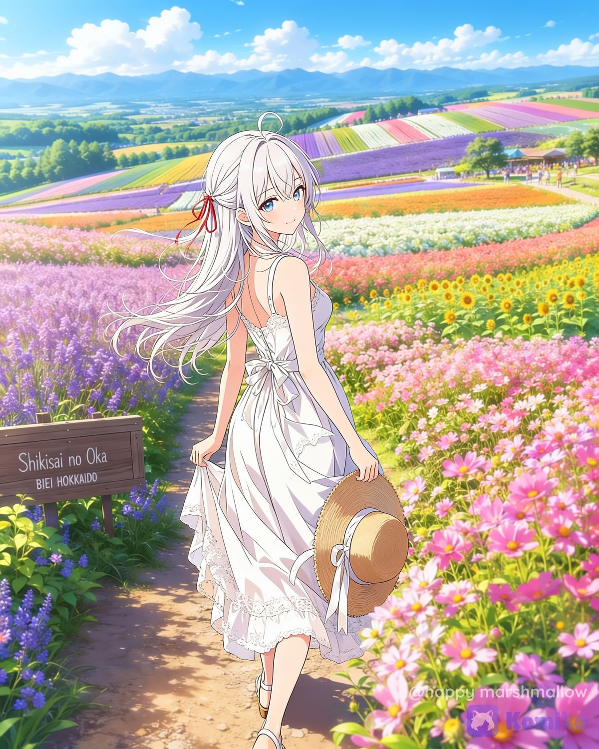 Flower Field Dreams 🌸✨