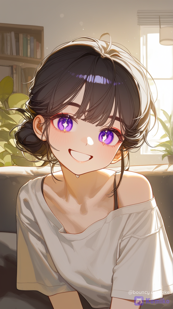 Energetic girl