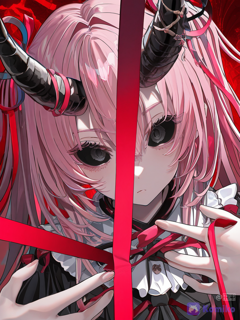 Mistress of the red ribbons👘