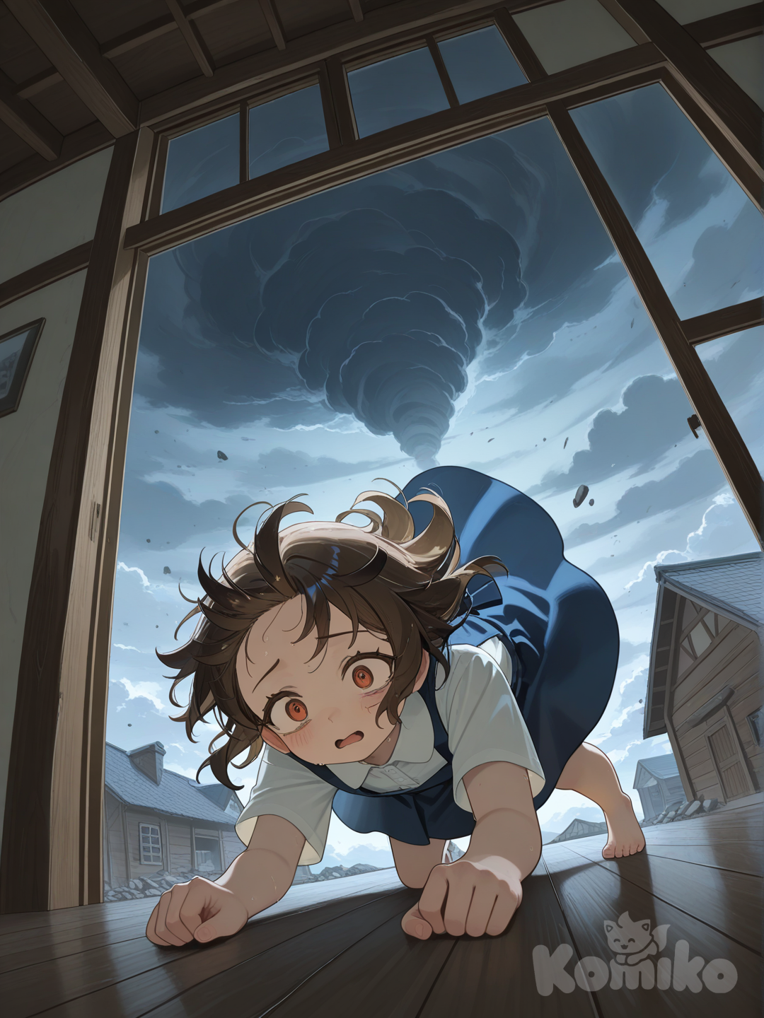 Girl who got trapped 