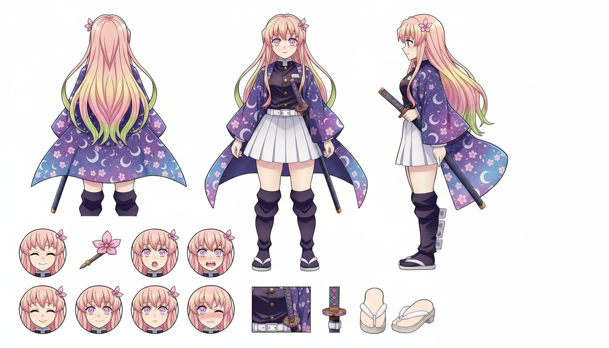 I'm changing luna's design to this one and her hair was ment to be longer! One of her older sisters will have the other design, so you'll see soon.