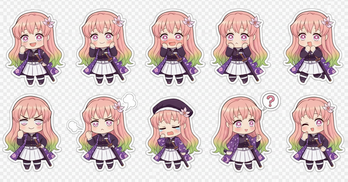 Luna's chibi's look so cute!