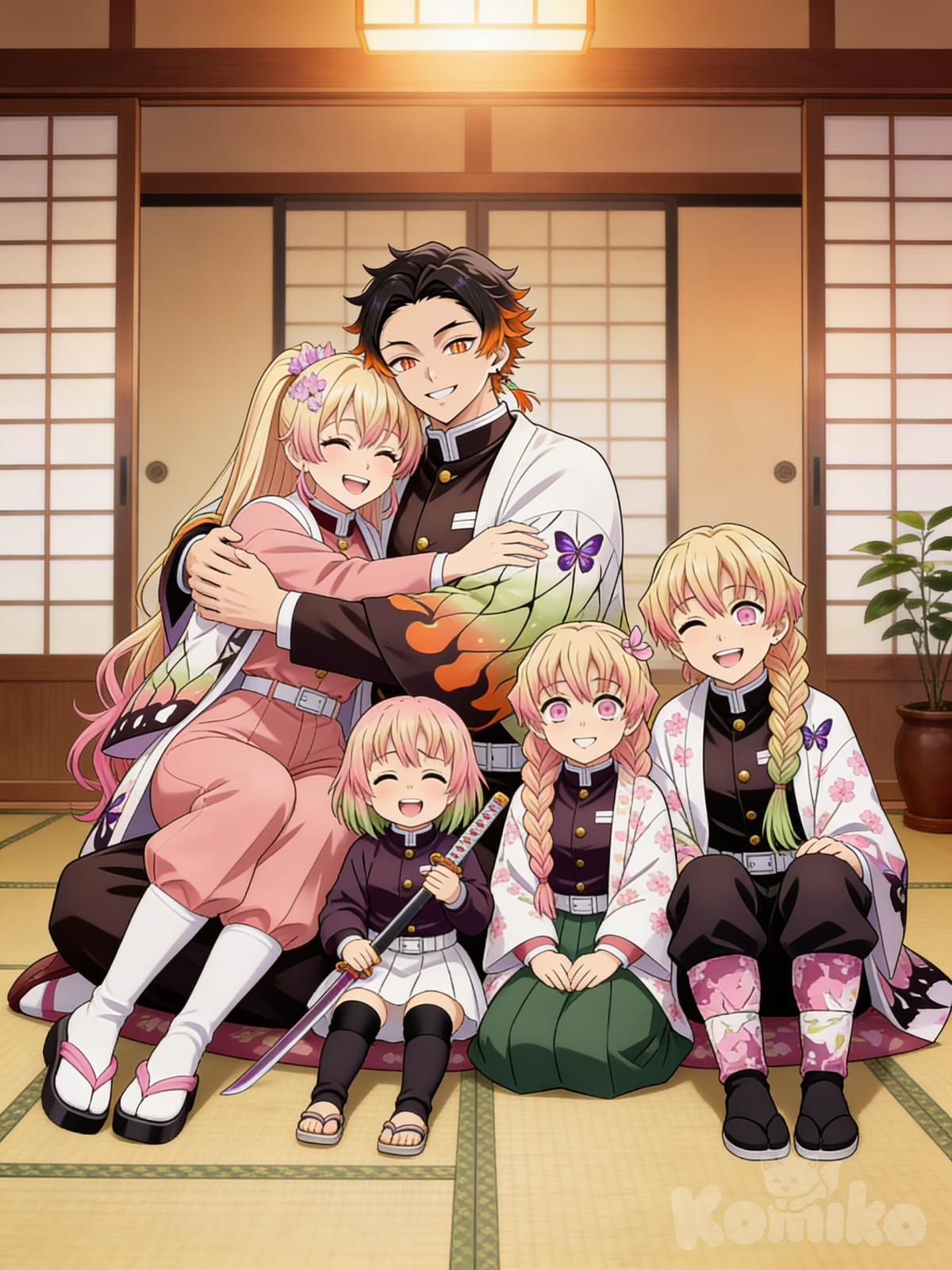 Tsukiyo Family; Family of Slayers & Hashira