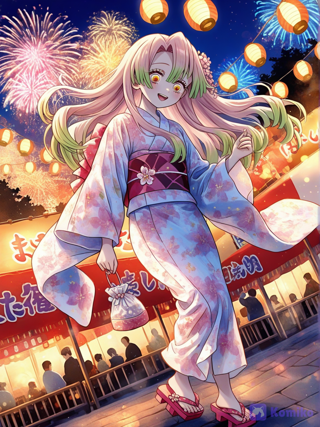 Luna Tsukiyo at the Matsuri Festival!!!