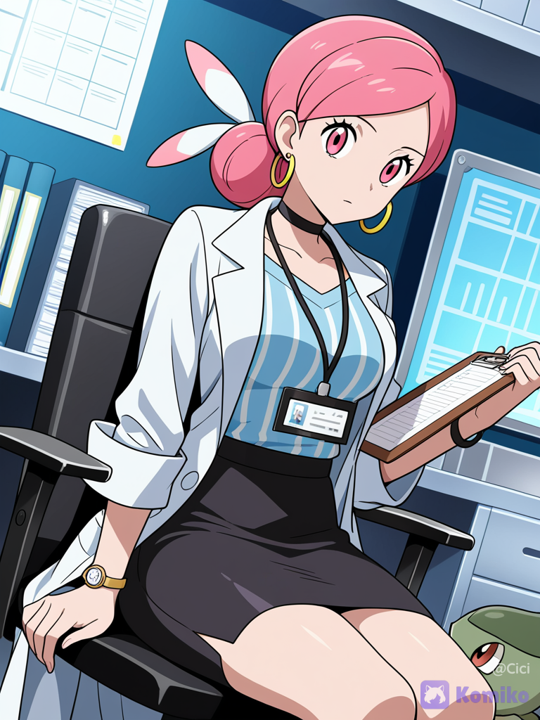 Pokémon professor Oc