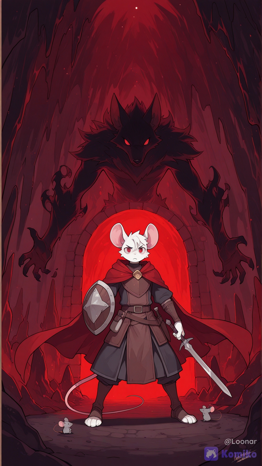 Mice in dungeon