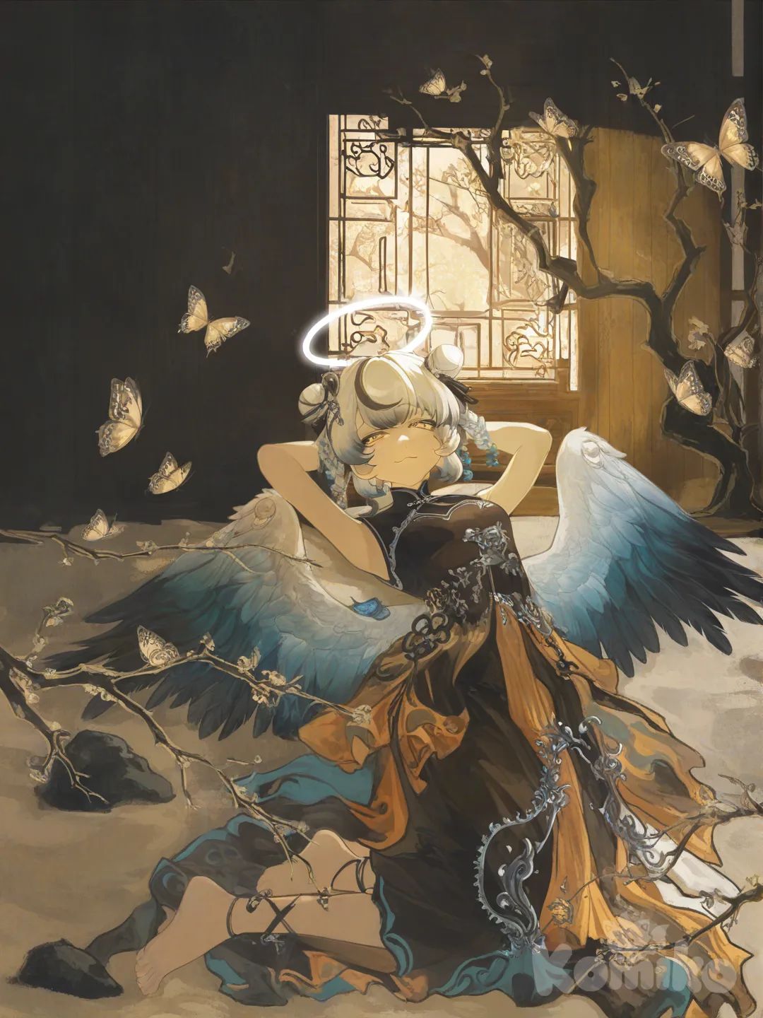 Aeloria in sand