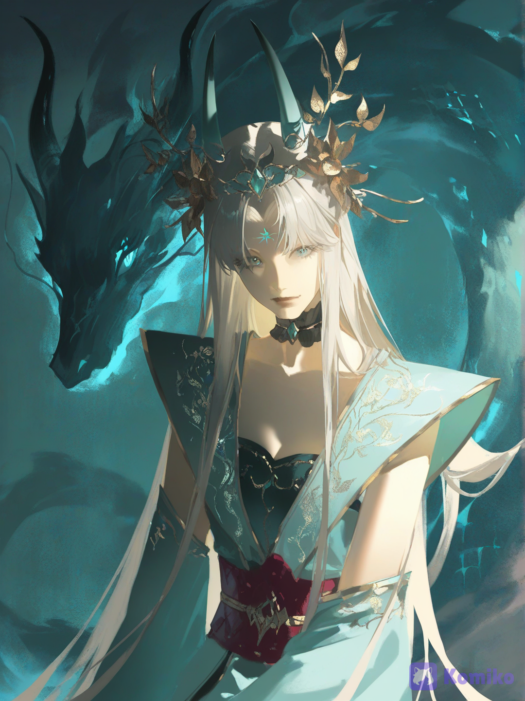 Both of Selene's forms beside eachother! 
