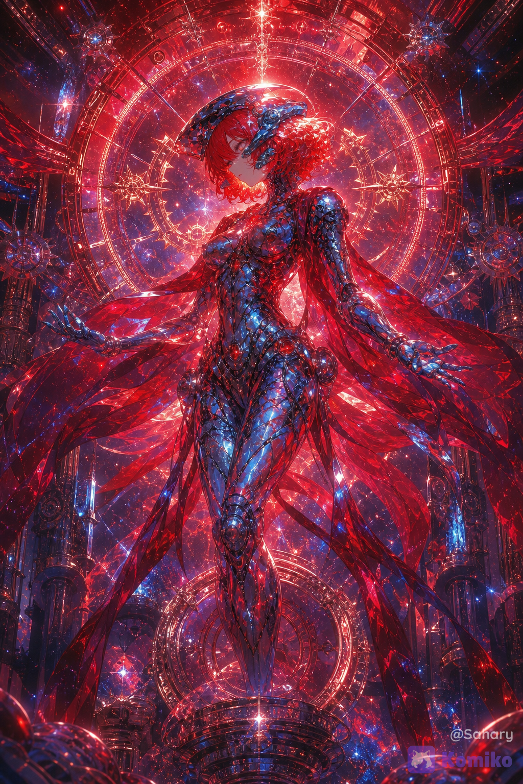 Scarletia Aeternum, la Diosa del Origen Carmesí