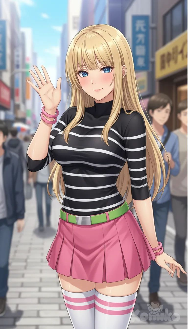 Walking with girlfriend
