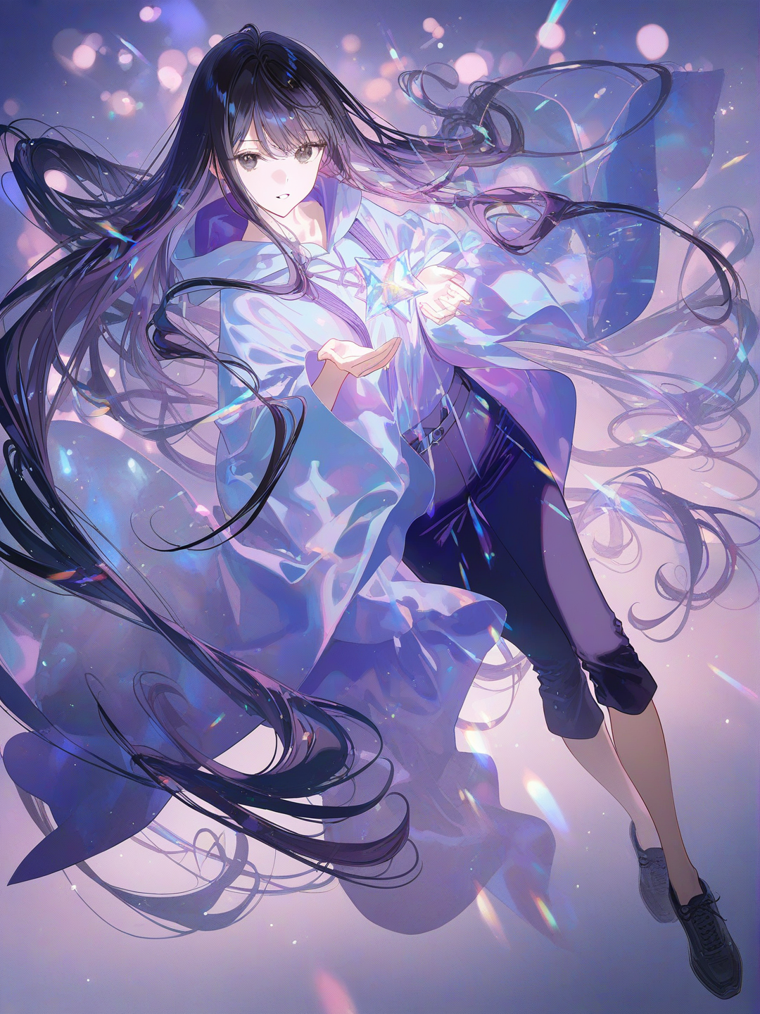 Violet magician