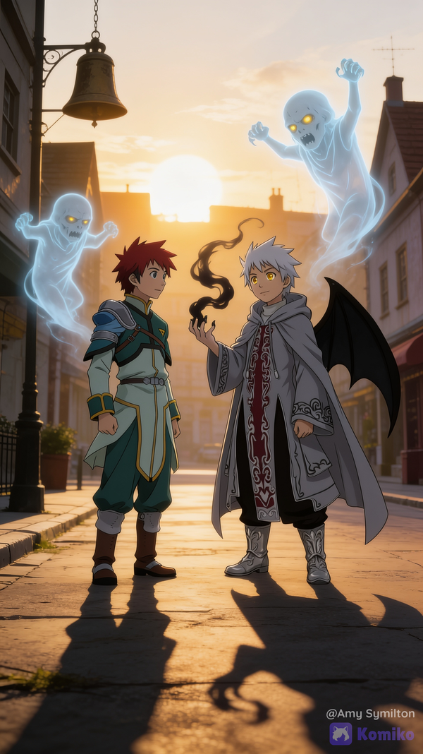 Kivale showing prince Atory Arcadia, his power as Demon Elder of Undead