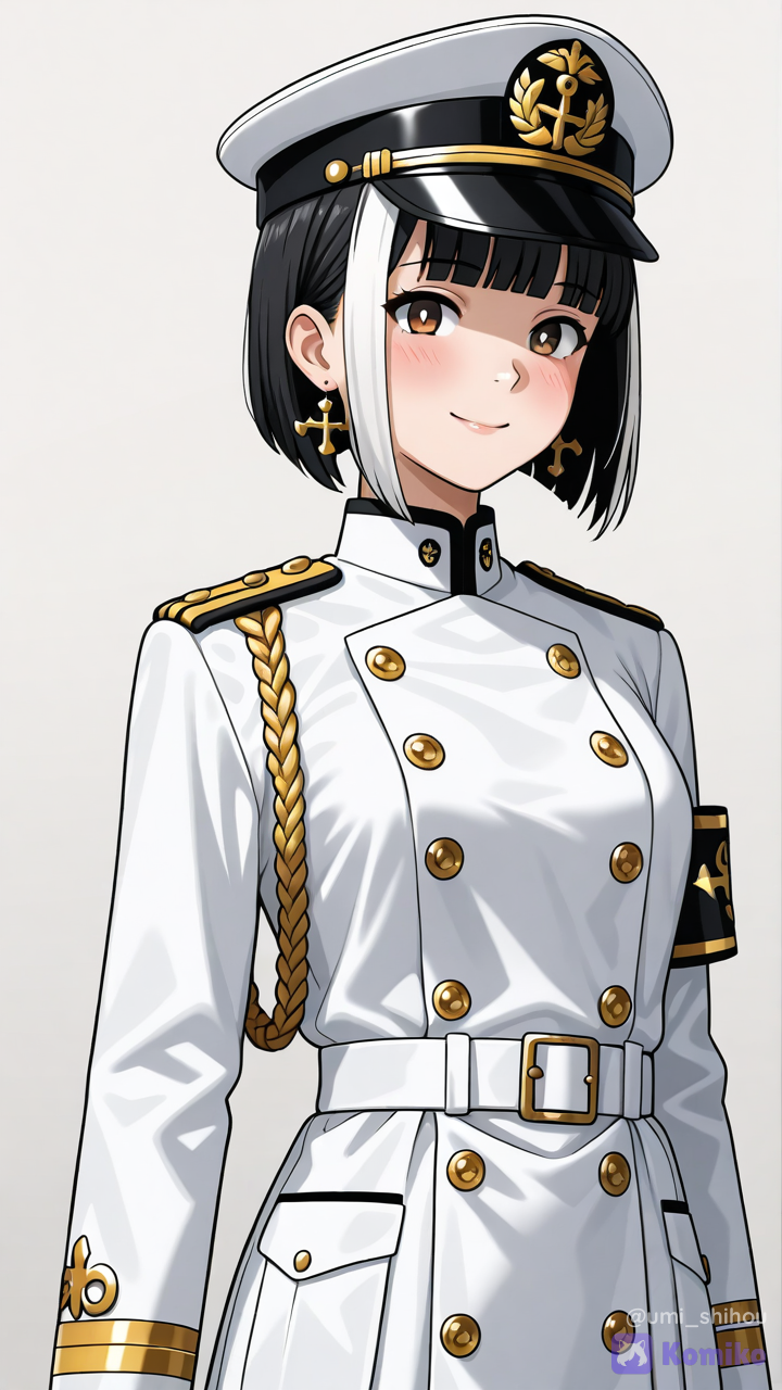 肖像画風です