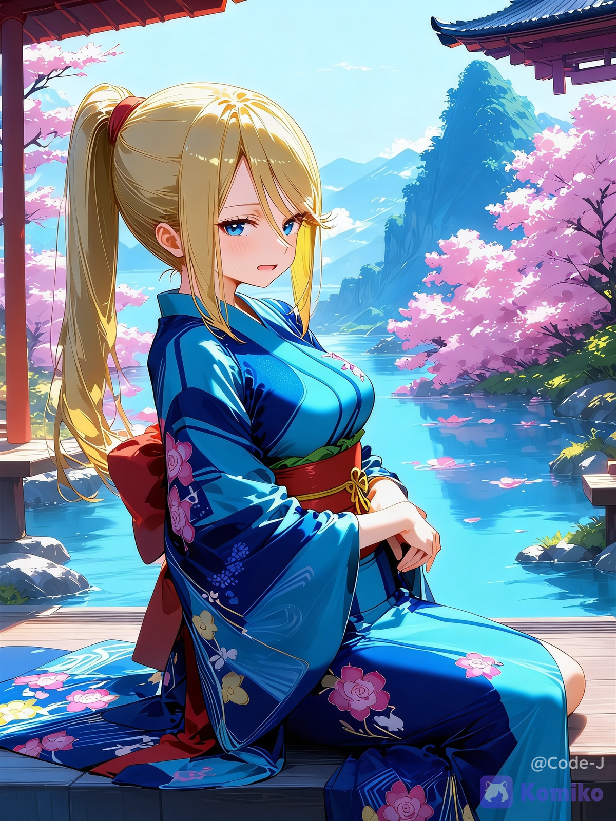 Samus in Kimono