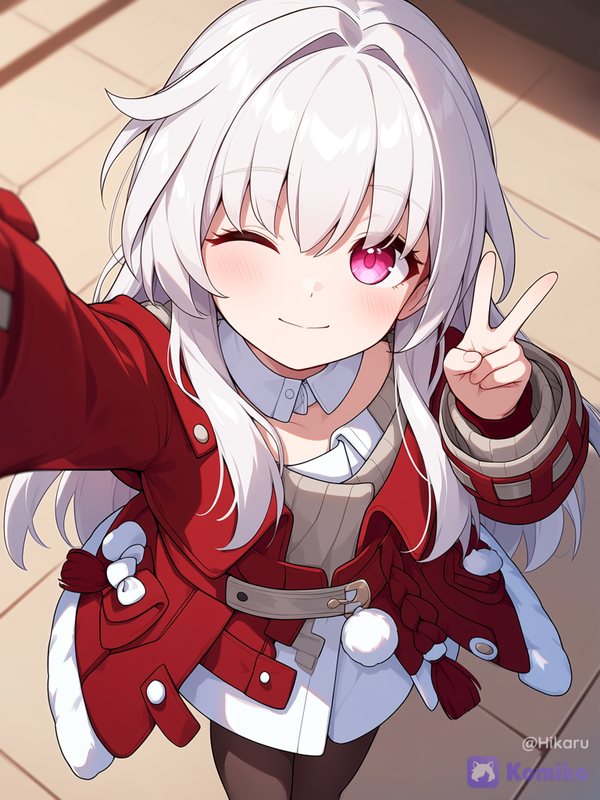 Clara selfie