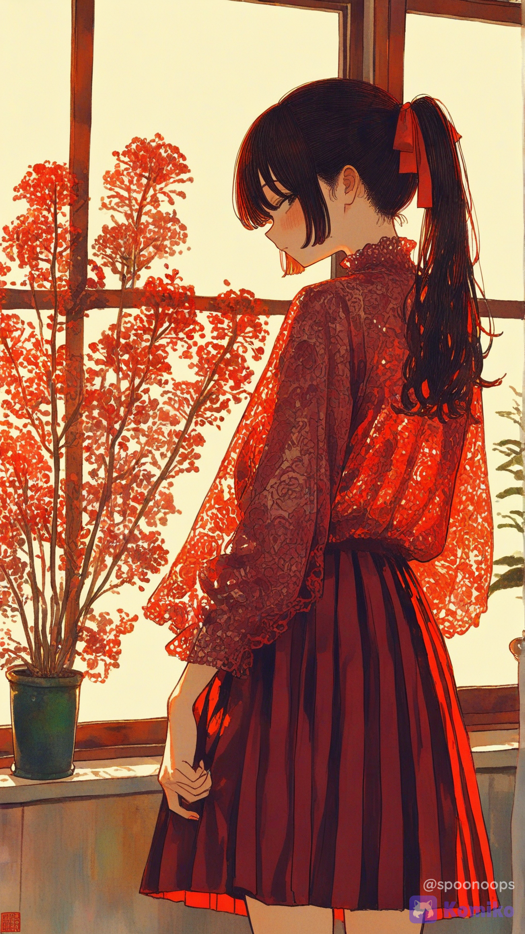 Red shirt