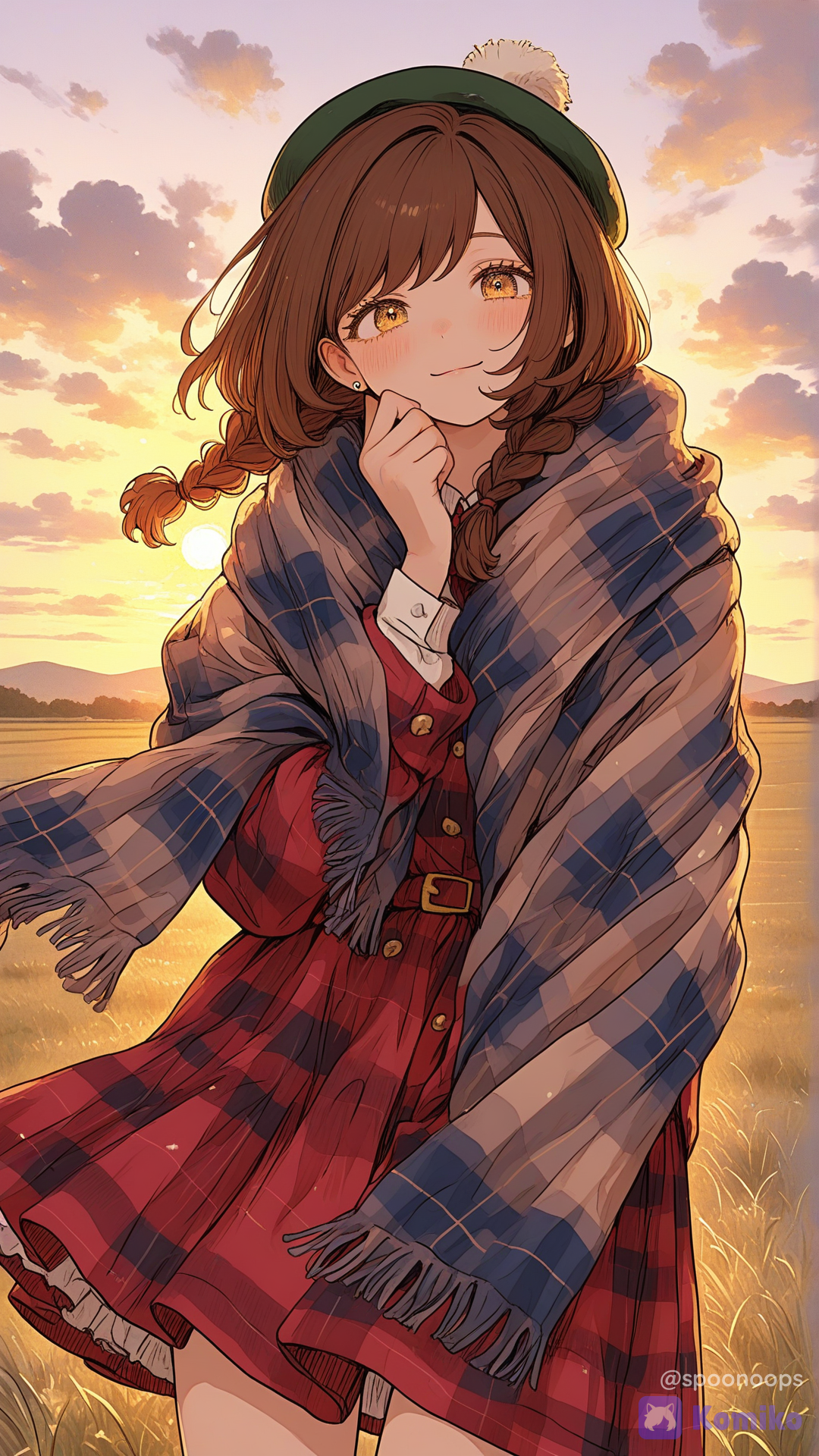 A girl from the highlands