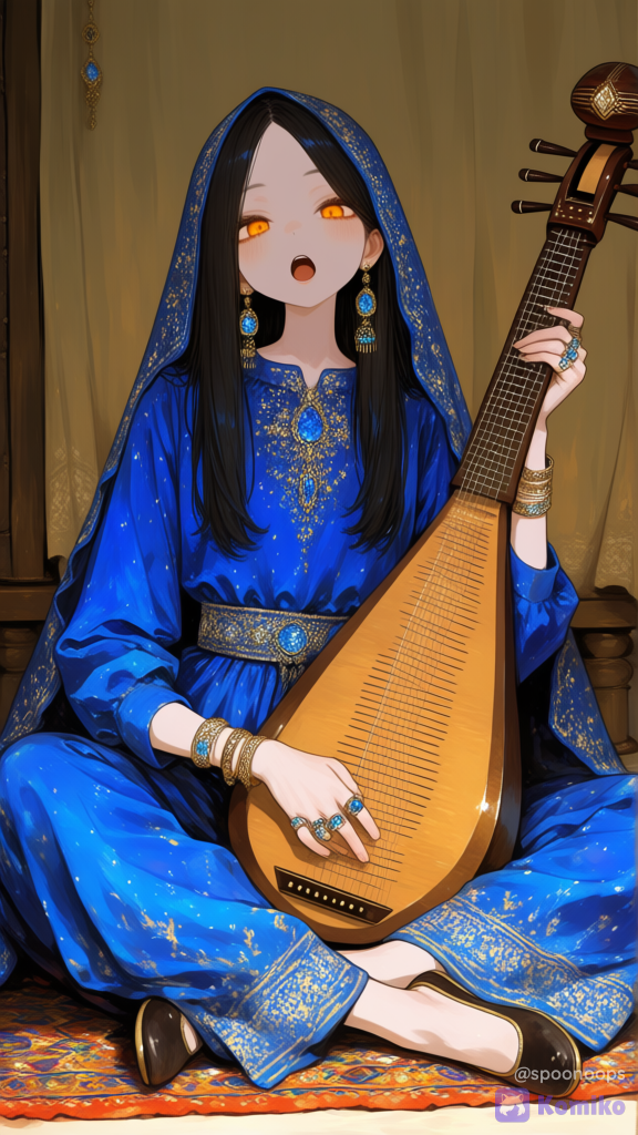 The young bard of Isfahan