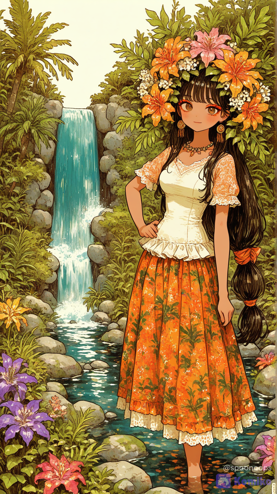 Stepping into a stream