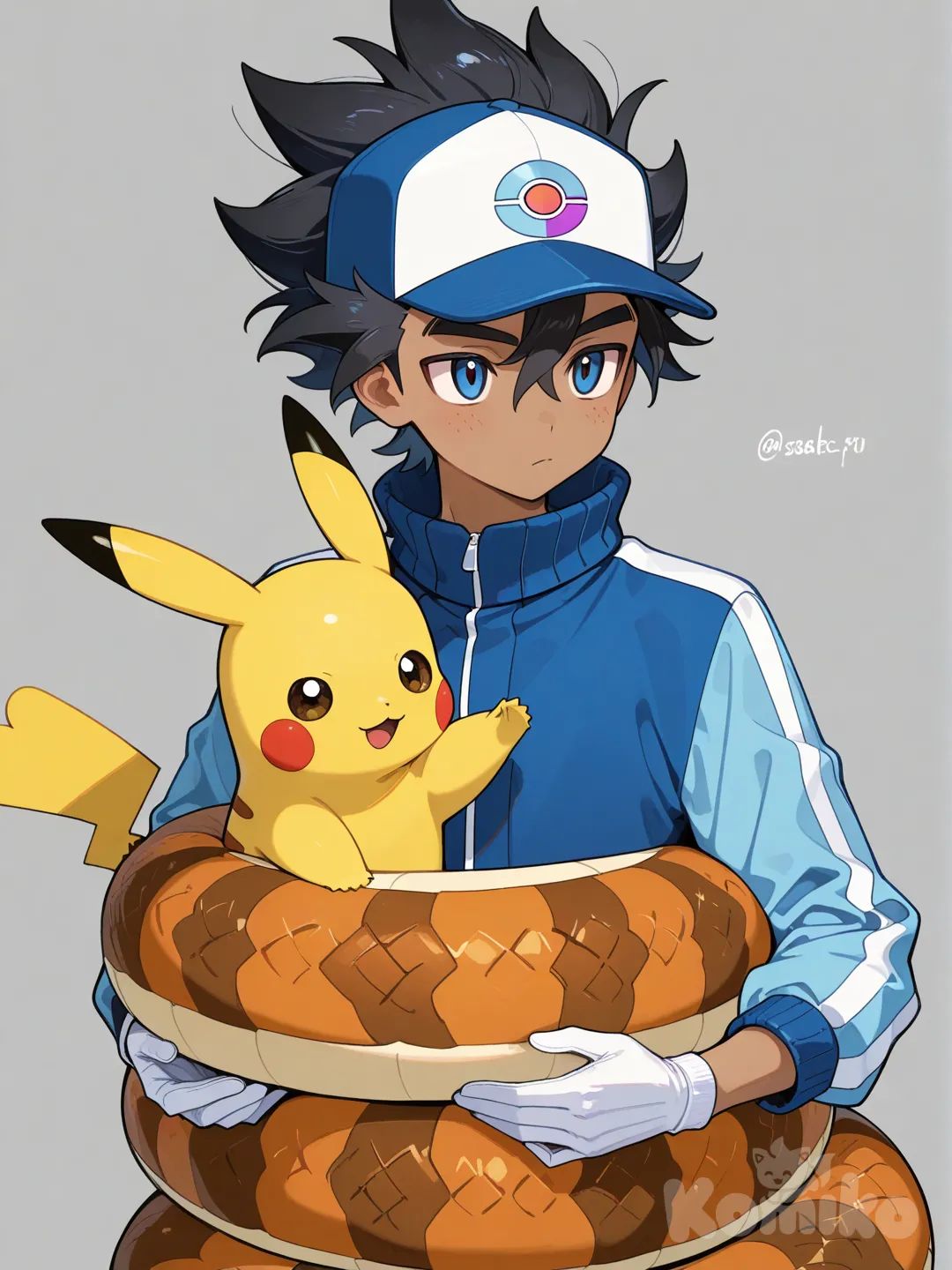 Ash,naga,pokemon