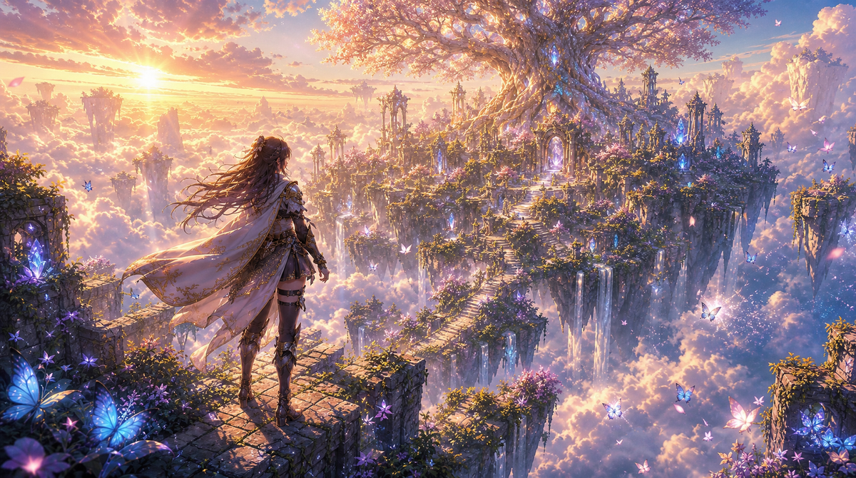 The Garden Above the Clouds