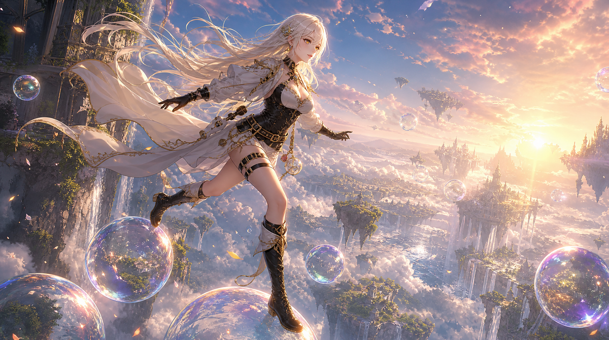 The Path of Shimmering Skies