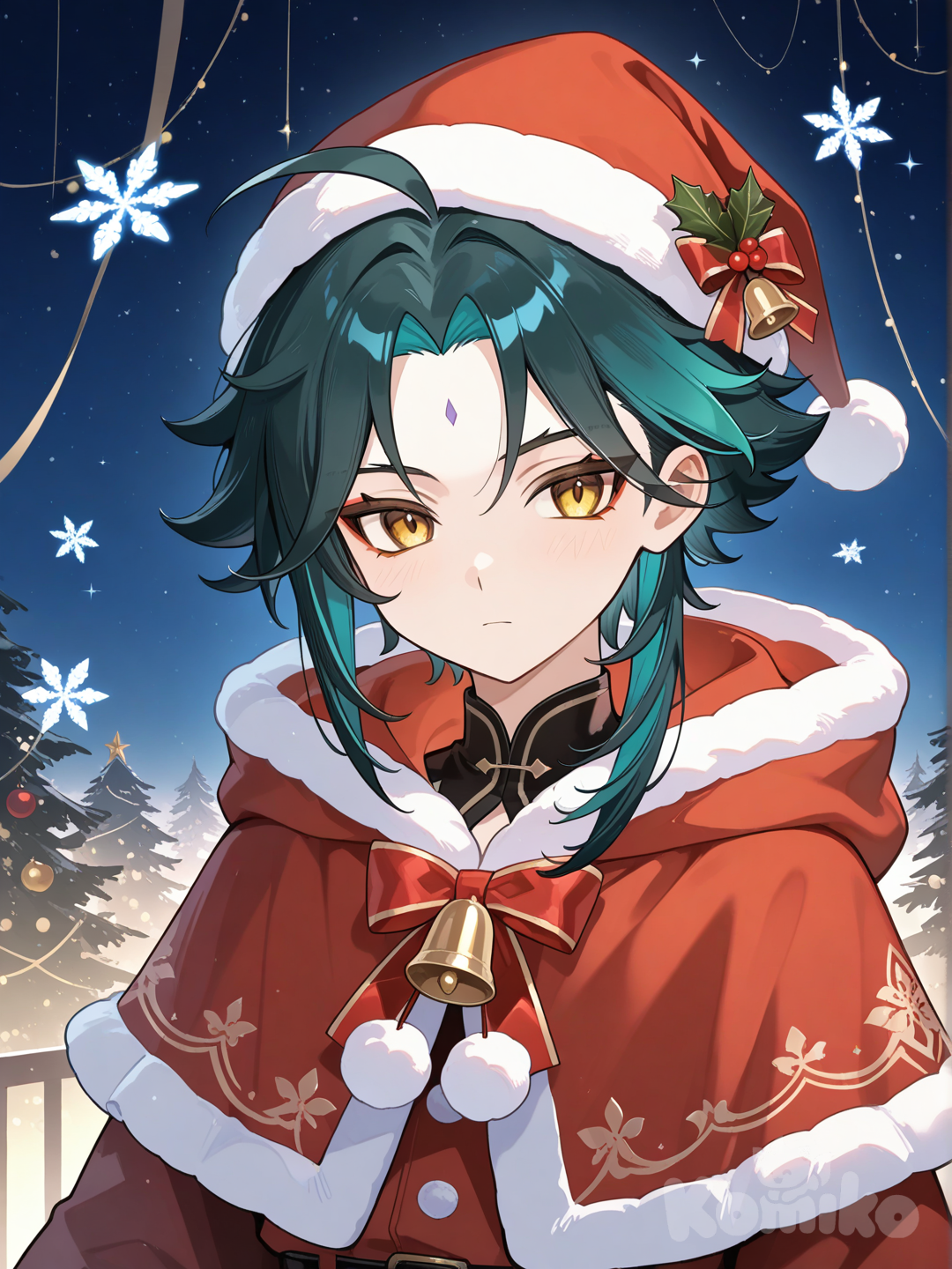 Felix Uchiha Navidad 
