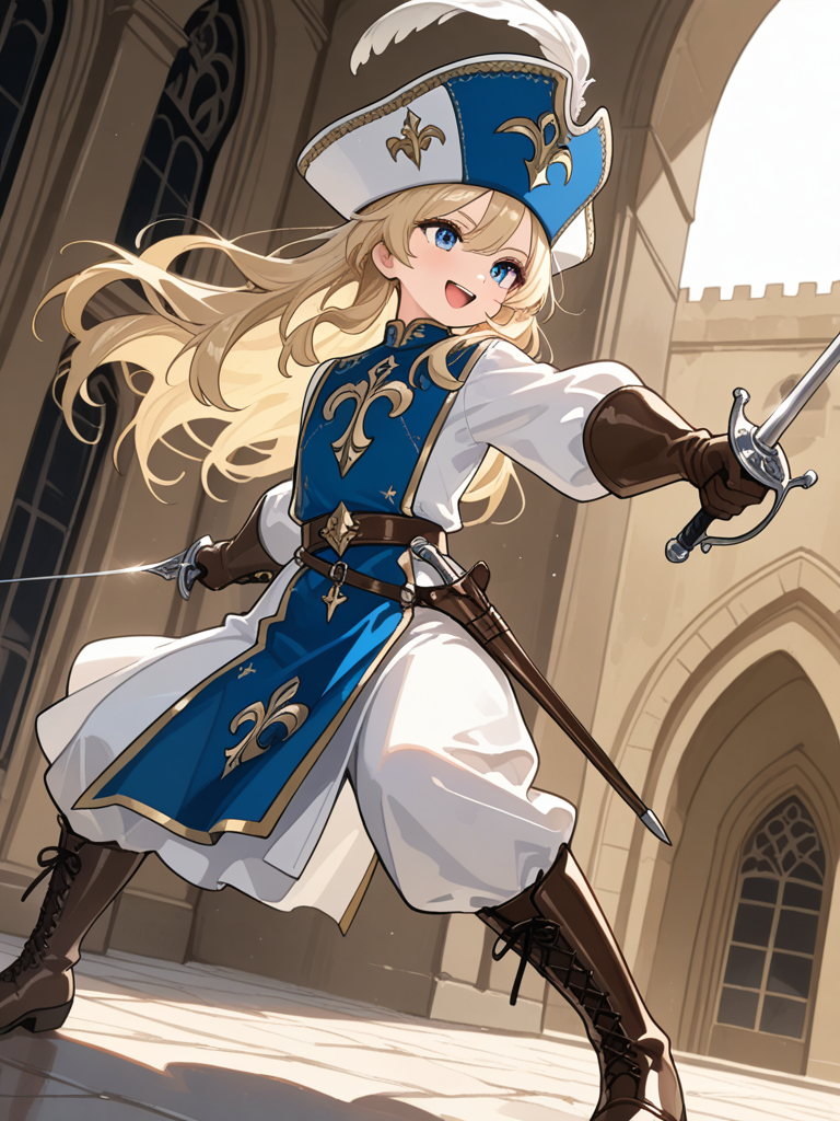 Blonde bladdr of Paris, En Garde, Mon Amour