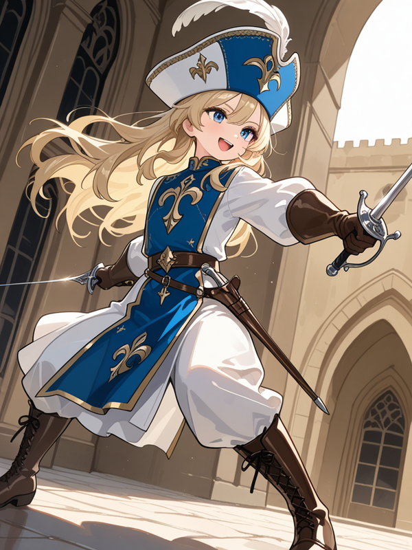 Blonde bladdr of Paris, En Garde, Mon Amour