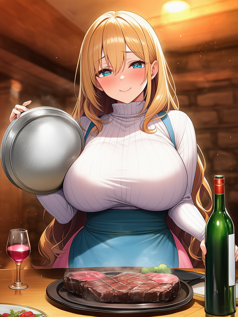Dinner is served.... hope you are hungry!