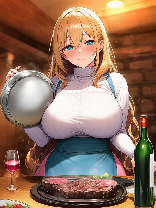 Dinner is served.... hope you are hungry!