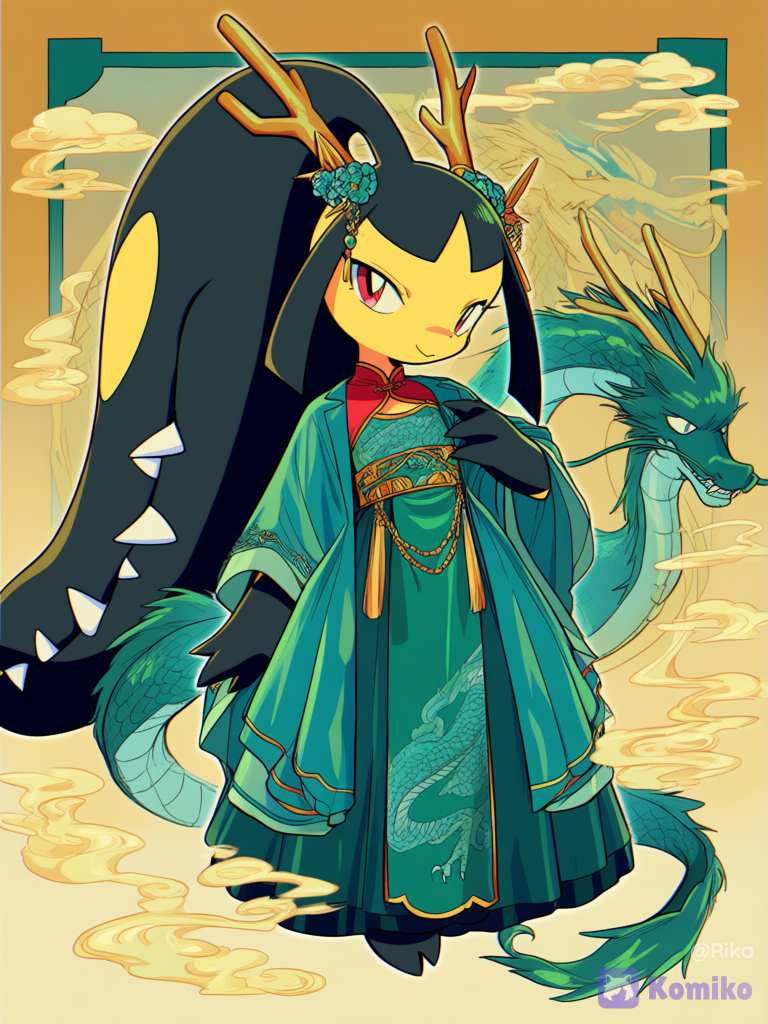 Mawile Asian dragon