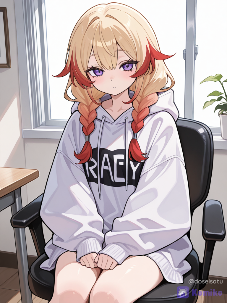 Sitting in the room :3