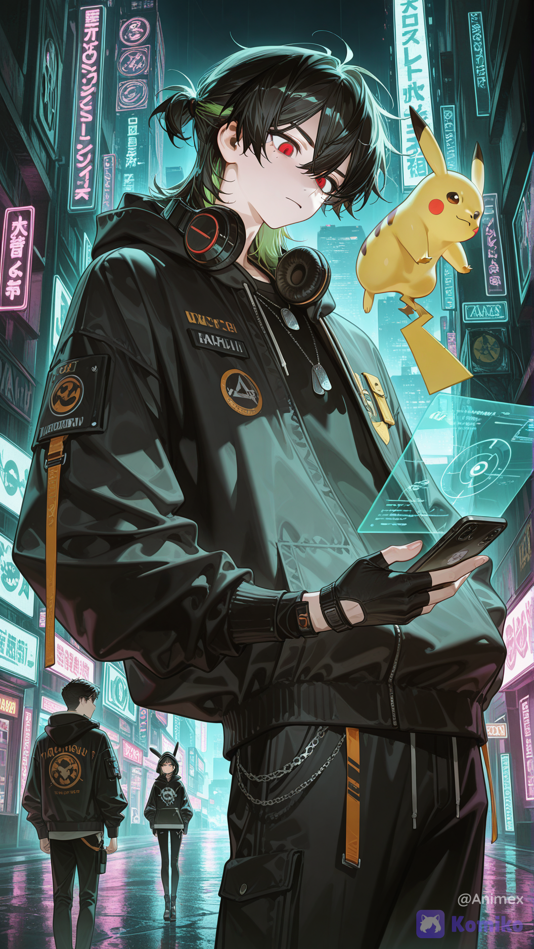 Pikachu hackeando 