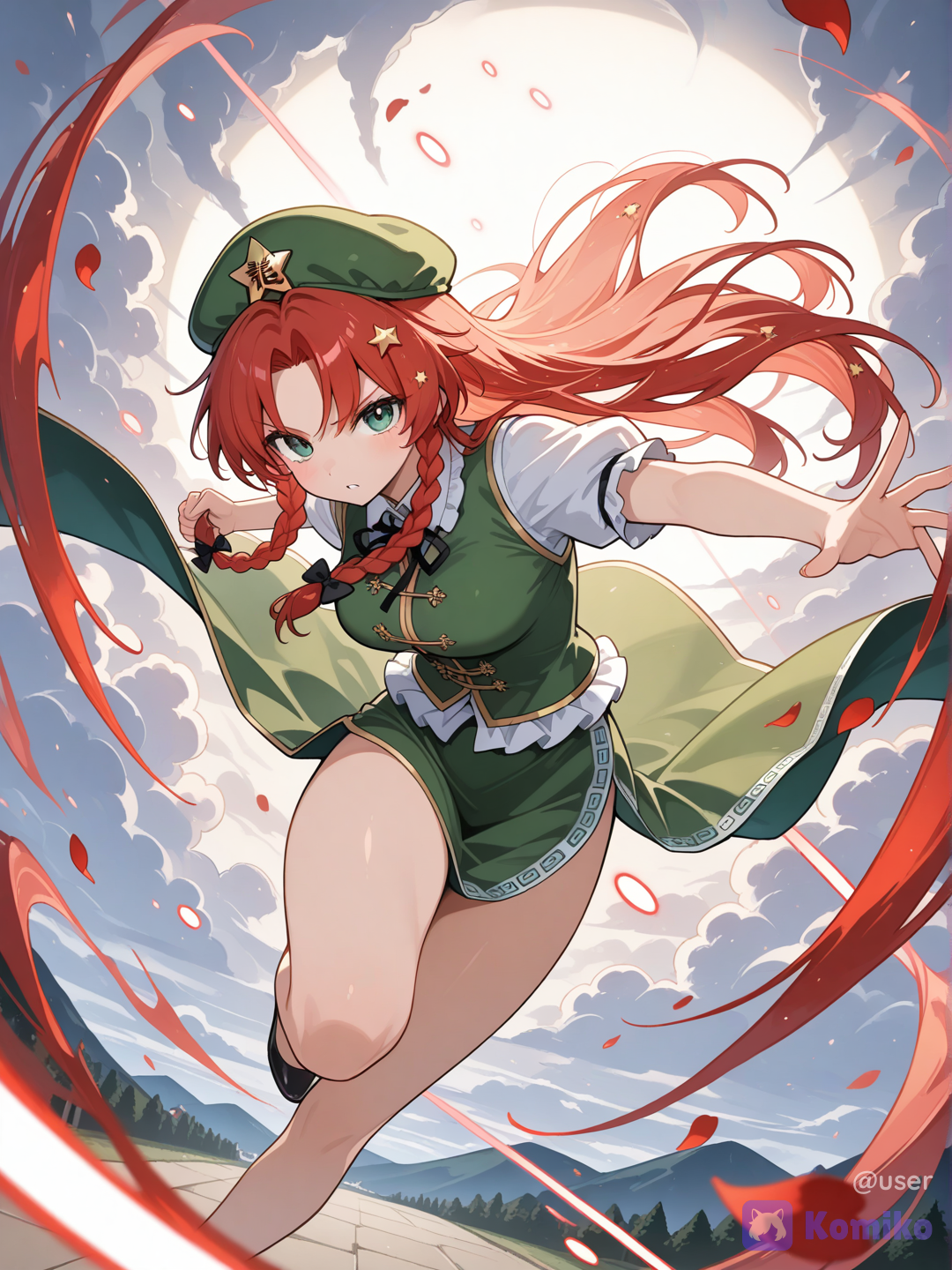 Hong Meiling - Martial Barrage!