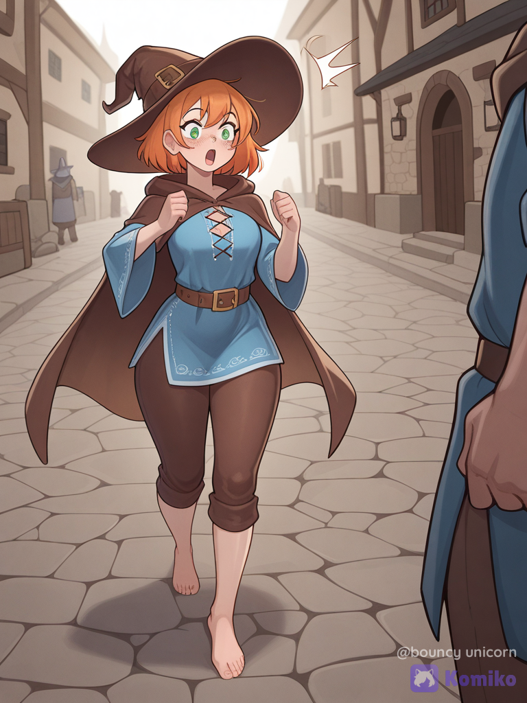 Paseando por el pueblo