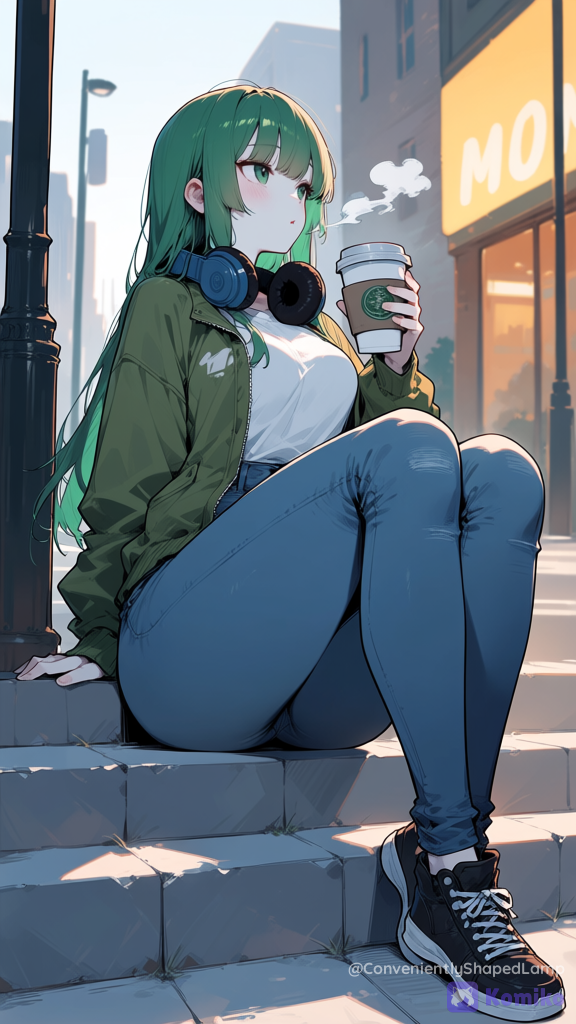 Warm coffee before cold day