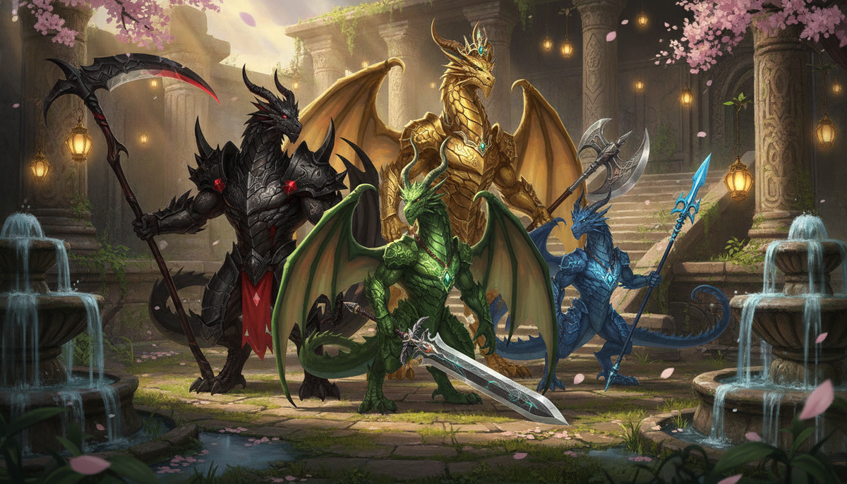 The Dragon Masters