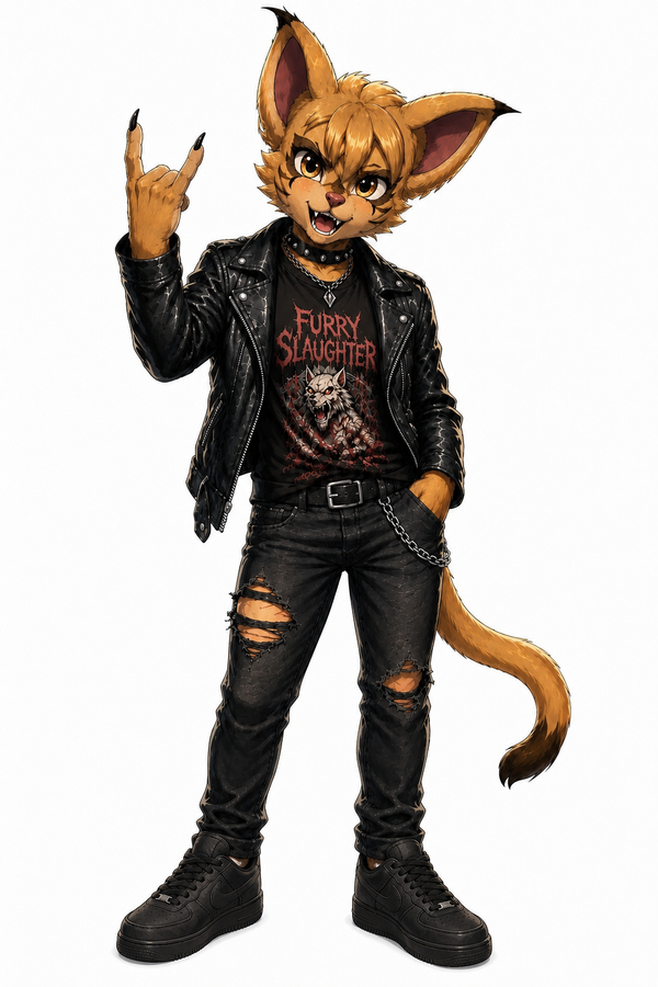 A not-so-serious caracal