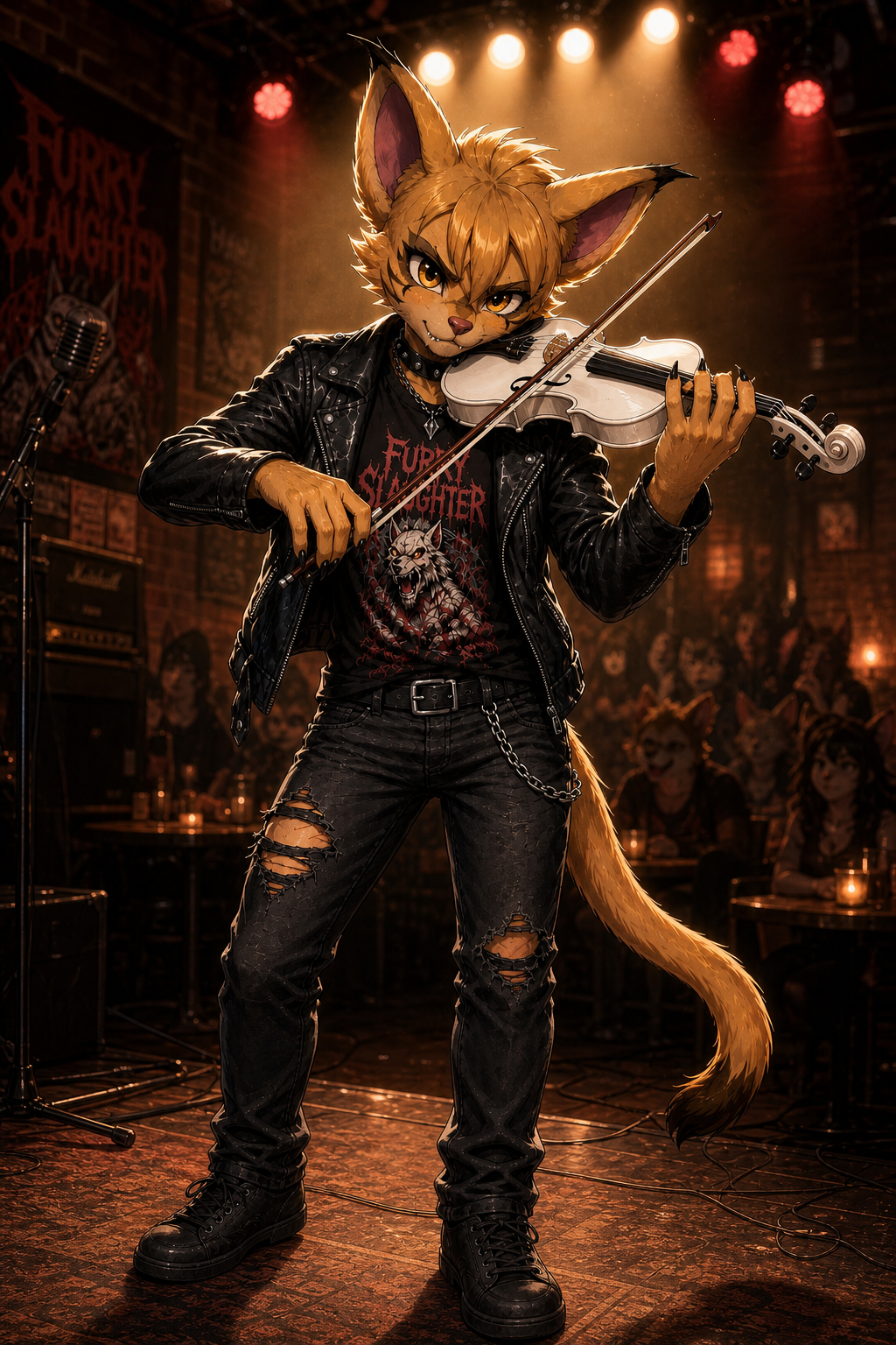 Tender and Temperamental Violinist